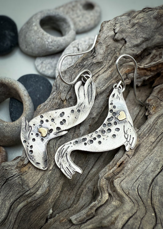 Playful Heart Earrings